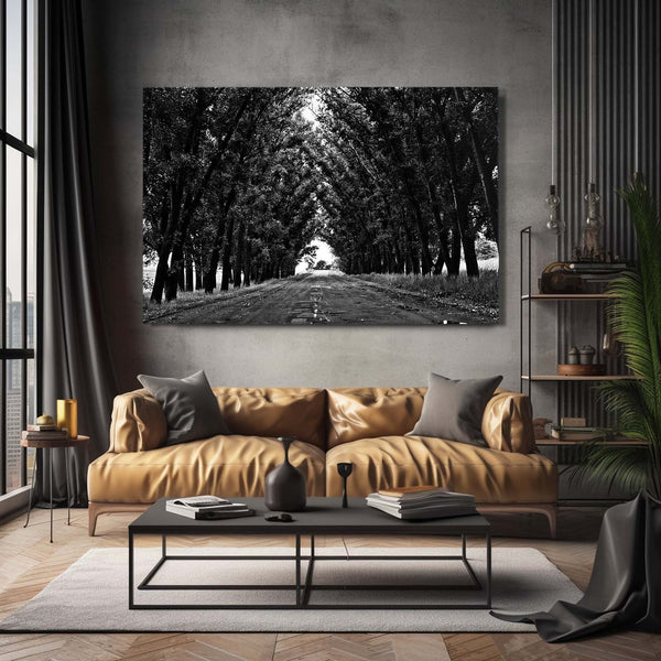 Tableau Arbre Allée Sombre | TableauDecoModerne®