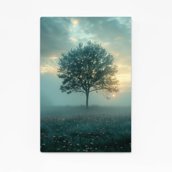 Tableau Arbre Aube Mystique | TableauDecoModerne®