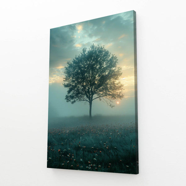 Tableau Arbre Aube Mystique | TableauDecoModerne®