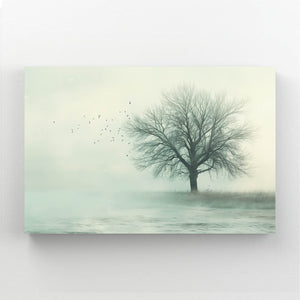 Tableau Arbre Brume Envoûtante | TableauDecoModerne®