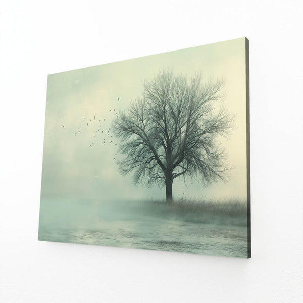 Tableau Arbre Brume Envoûtante | TableauDecoModerne®