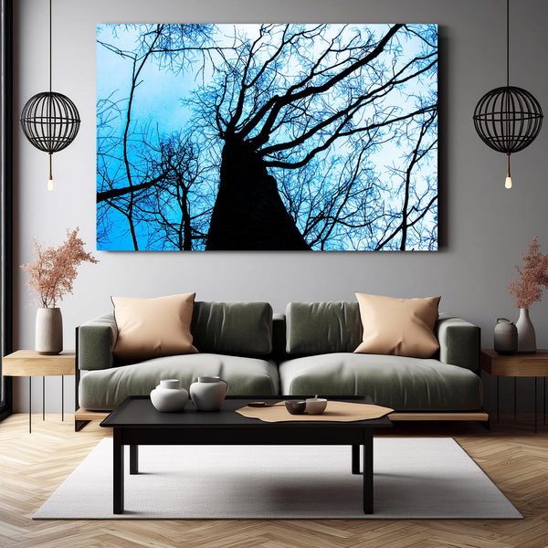 Tableau Arbre Ciel Bleu | TableauDecoModerne®