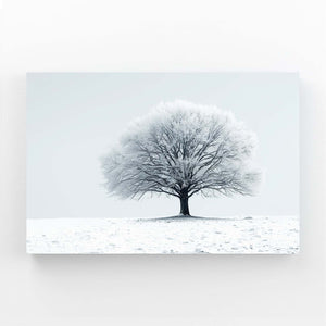 Tableau Arbre Hiver Givré | TableauDecoModerne®