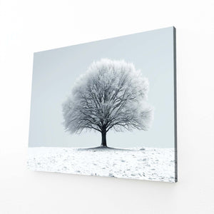 Tableau Arbre Hiver Givré | TableauDecoModerne®