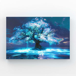 Tableau Arbre Lumière Fantastique | TableauDecoModerne®