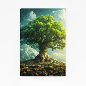 Tableau Arbre Majestueux Verdoyant | TableauDecoModerne®