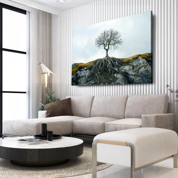 Tableau Arbre Racines Profondes | TableauDecoModerne®