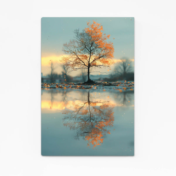 Tableau Arbre Reflet Automnal | TableauDecoModerne®