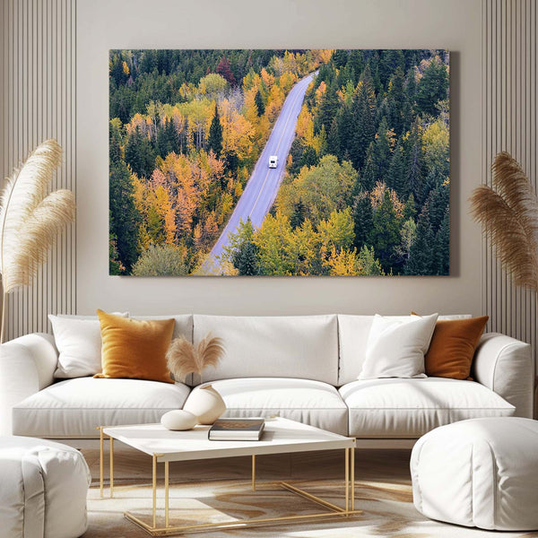 Tableau Arbre Route Enchantée | TableauDecoModerne®