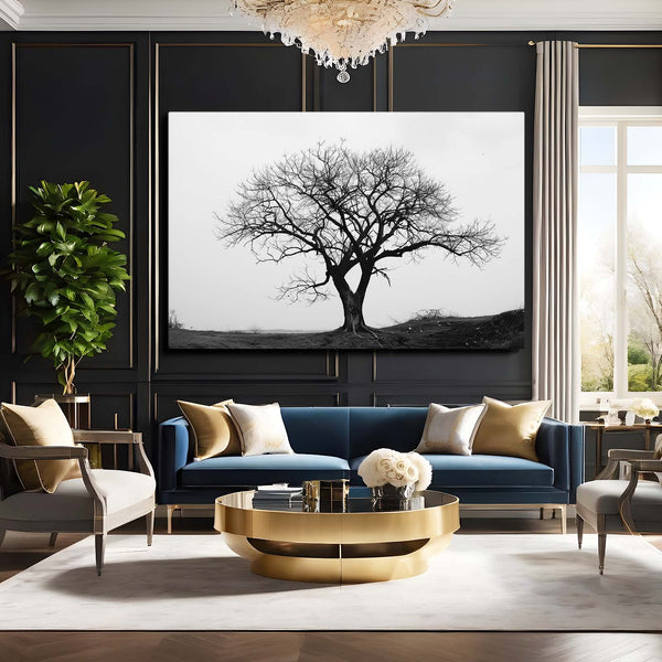 Tableau Arbre Solitude | TableauDecoModerne®