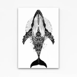 Tableau Baleine Mandala | TableauDecoModerne®