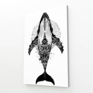 Tableau Baleine Mandala | TableauDecoModerne®