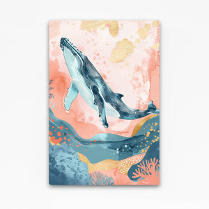 Tableau Baleine Océanique | TableauDecoModerne®