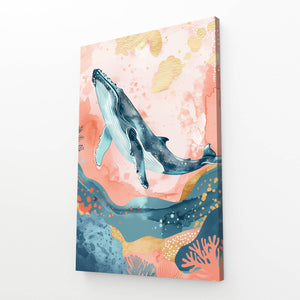 Tableau Baleine Océanique | TableauDecoModerne®