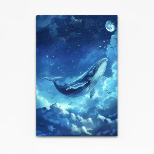 Tableau Baleine Rêve Céleste | TableauDecoModerne®