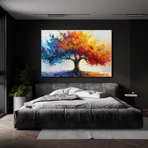 Tableau Coucher de Soleil Arbre | TableauDecoModerne®