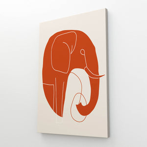 Tableau Elephant Cocktail Scandinave | TableauDecoModerne®