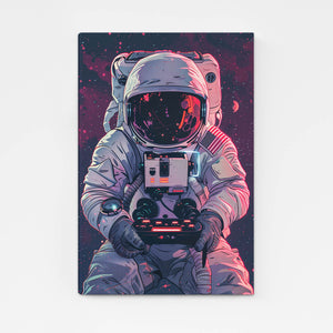 Tableau Espace Astronaute Futuriste | TableauDecoModerne®