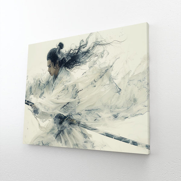 Tableau Japonais Samourai Ethere | TableauDecoModerne®