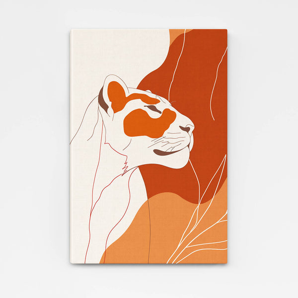 Tableau Lion Scandinave | TableauDecoModerne®