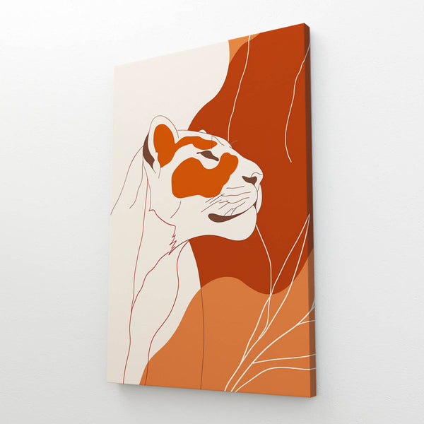 Tableau Lion Scandinave | TableauDecoModerne®