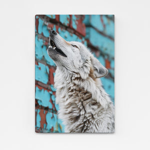 Tableau Loup Chantant | TableauDecoModerne®