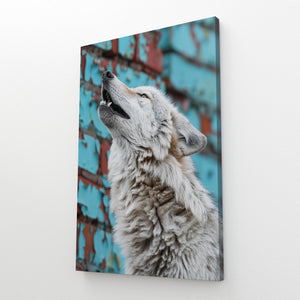 Tableau Loup Chantant | TableauDecoModerne®