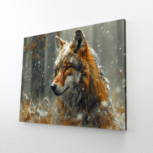 Tableau Loup des Bois | TableauDecoModerne®