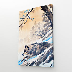 Tableau Loup Enchanteur | TableauDecoModerne®