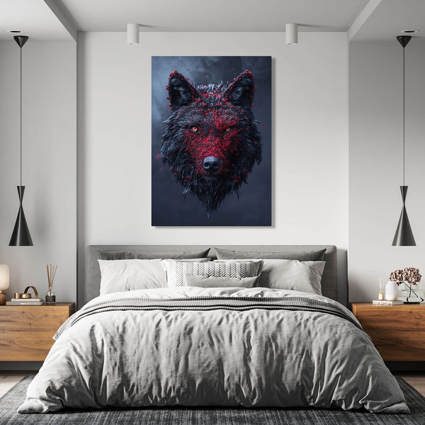 Tableau Loup Envoûtant | TableauDecoModerne®