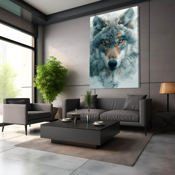 Tableau Loup Majestueux | TableauDecoModerne®