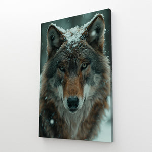 Tableau Loup Neige | TableauDecoModerne®