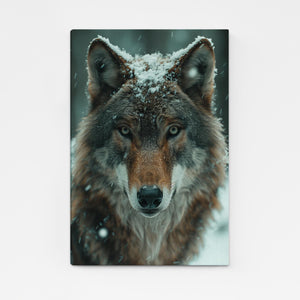 Tableau Loup Neige | TableauDecoModerne®