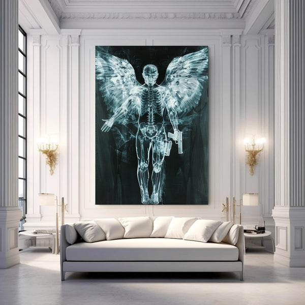 Tableau Moderne Ange X-ray | TableauDecoModerne®