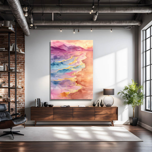 Tableau Plage Coucher de Soleil | TableauDecoModerne®