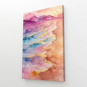 Tableau Plage Coucher de Soleil | TableauDecoModerne®