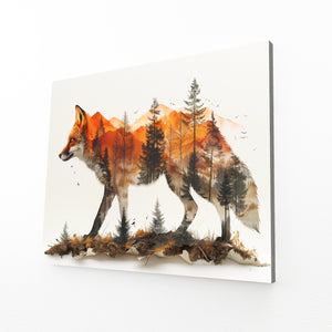 Tableau Renard Évasion | TableauDecoModerne®