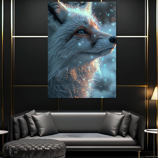 Tableau Renard Hivernal | TableauDecoModerne®