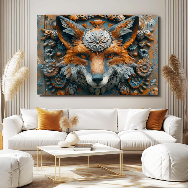 Tableau Renard Impérial | TableauDecoModerne®