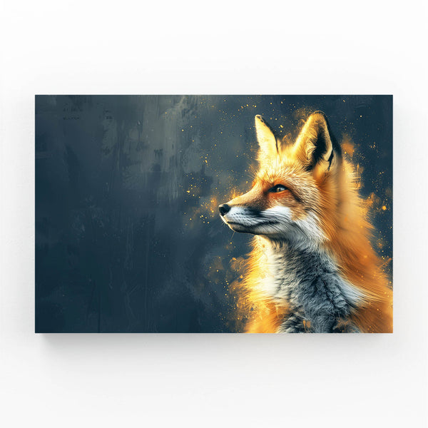 Tableau Renard Lumière | TableauDecoModerne®