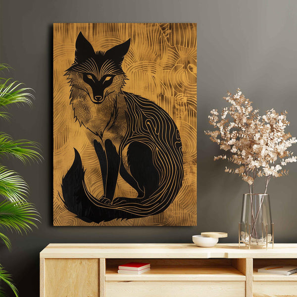 Tableau Renard Mystique | TableauDecoModerne®