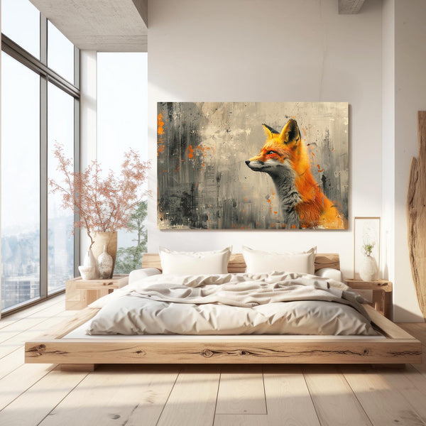 Tableau Renard Noble | TableauDecoModerne®