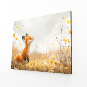 Tableau Renard Poétique | TableauDecoModerne®