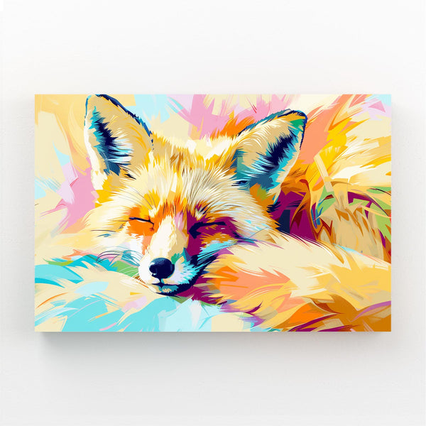 Tableau Renard Rêveur | TableauDecoModerne®