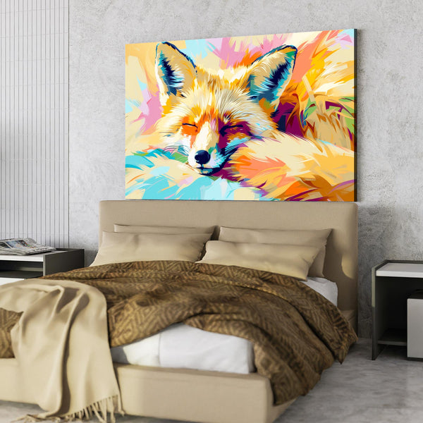 Tableau Renard Rêveur | TableauDecoModerne®