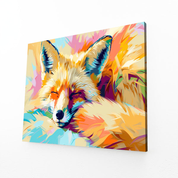 Tableau Renard Rêveur | TableauDecoModerne®