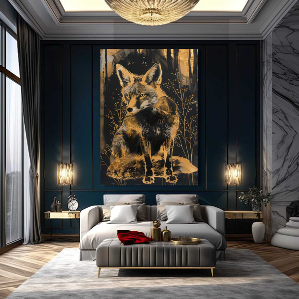 Tableau Renard Sauvage | TableauDecoModerne®