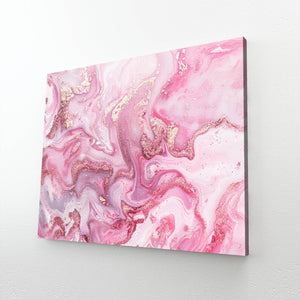 Tableau Rose Marbre | TableauDecoModerne®