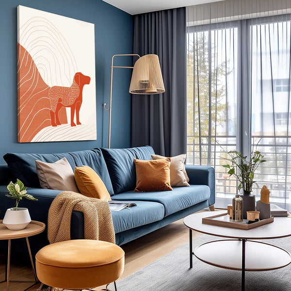 Tableau Scandinave Chien | TableauDecoModerne®