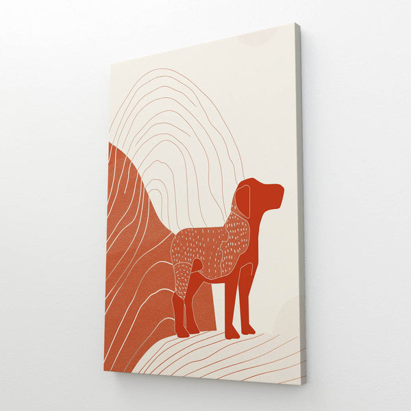 Tableau Scandinave Chien | TableauDecoModerne®